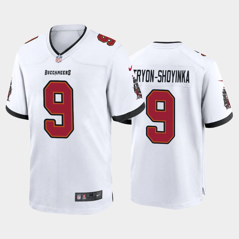 Men Tampa Bay Buccaneers #9 Joe Tryon-Shoyinka Nike White Game NFL Jersey->tampa bay buccaneers->NFL Jersey